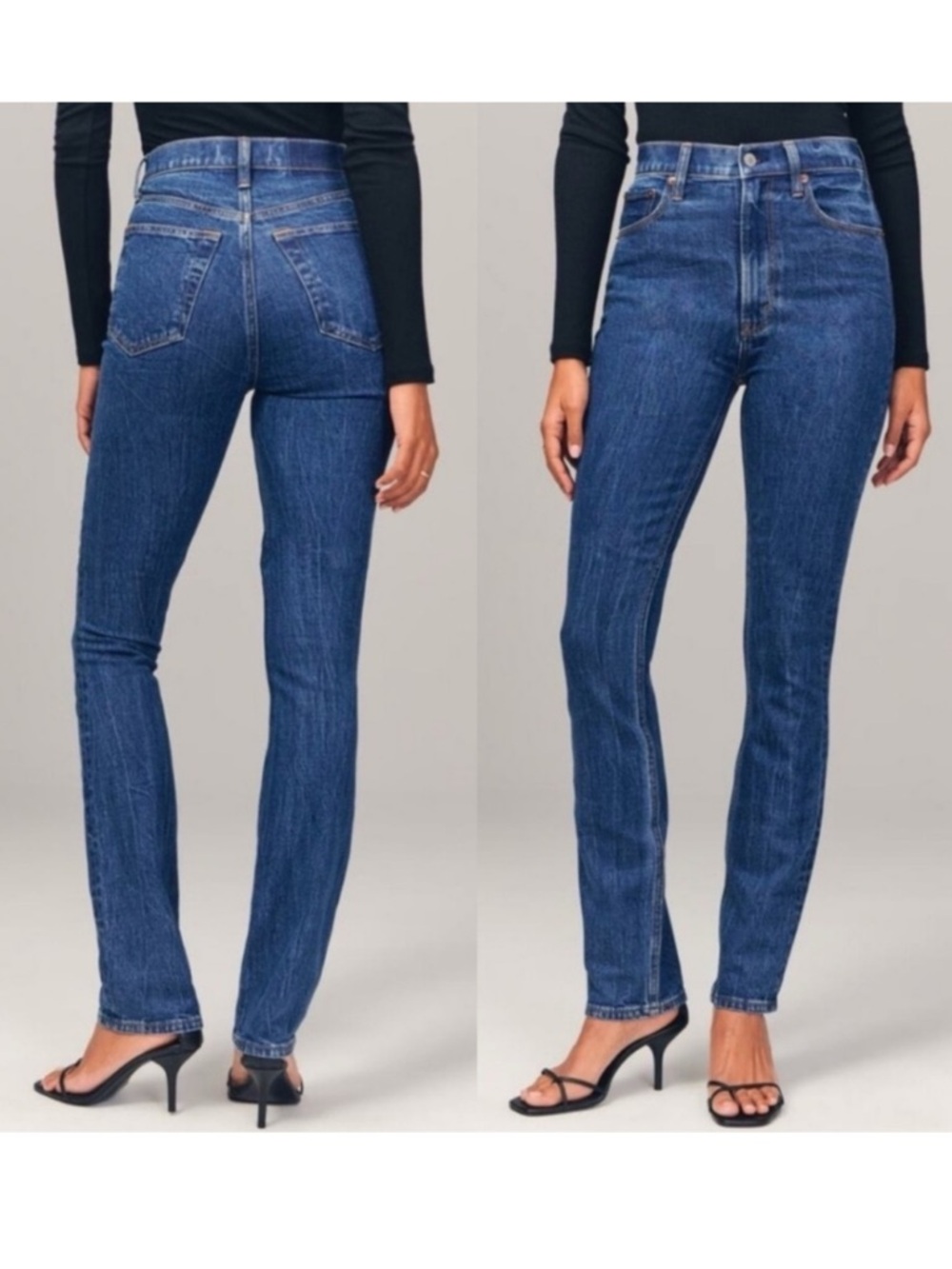 Abercrombie & Fitch 90s Slim Straight Ultra High Rise Jeans Size 26 / 2 Short